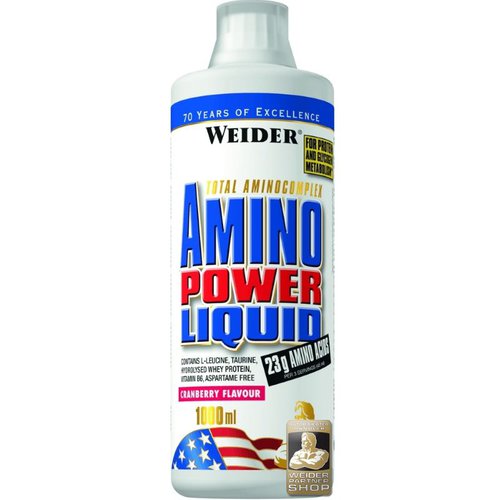 Weider Amino Power Liquid 1000ml Cranberry