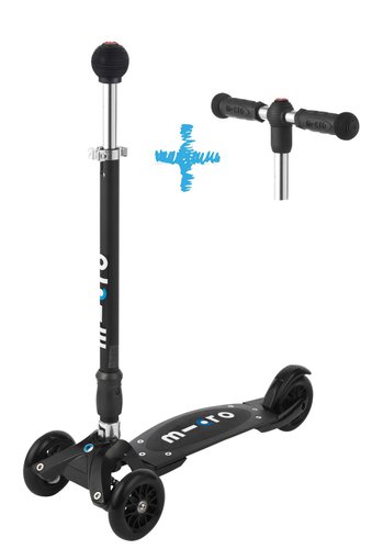 Micro Mobility micro kickboard compact black