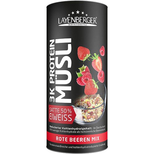 Layenberger 3K Protein Msli 390g Rote-Beeren Mix