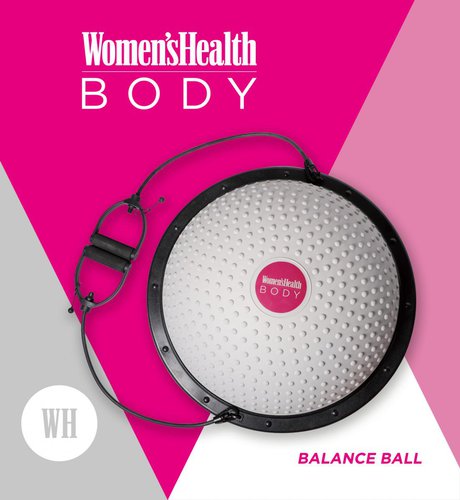 Lukadora Womens Health Balance-Ball inkl. Fitnessbänder
