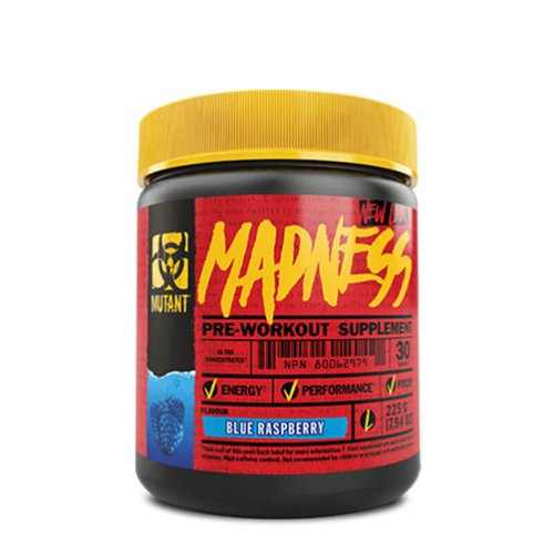 Mutant Madness Booster 225g Blue Raspberry