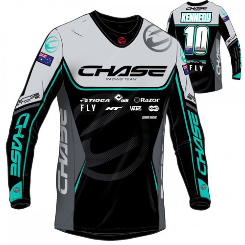 Chase Langarmtrikot für Kinder Team Izaac Kennedy Replica 2025