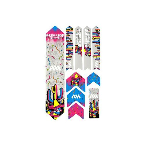 All Mountain Style Rahmenschutzset Extra Freeride Fiesta (x10)