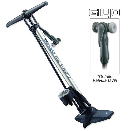 Giyo Fußpumpe Werkstatt Aluminium 11bar