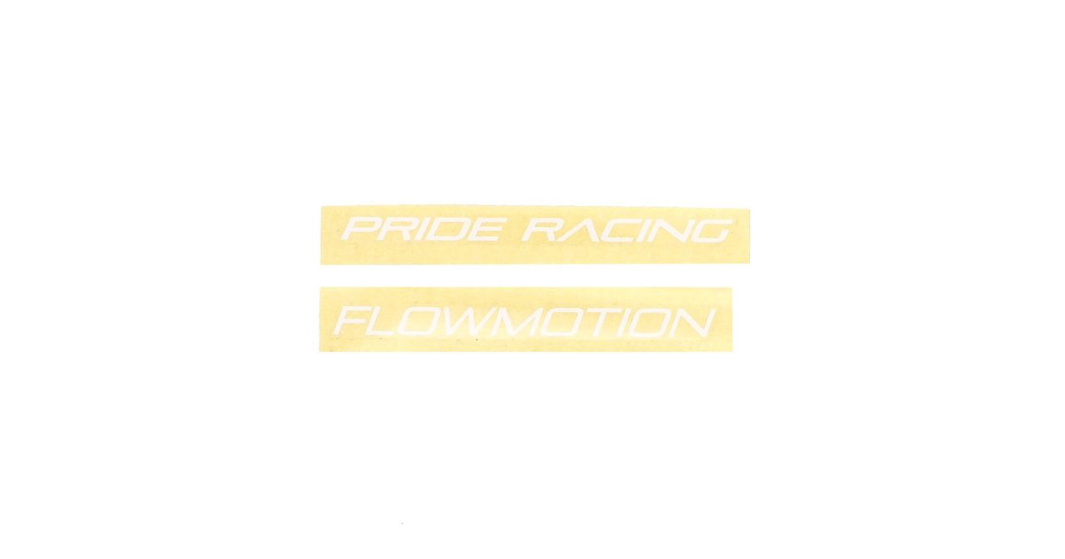 Pride Racing Sticker-Pack Flowmotion