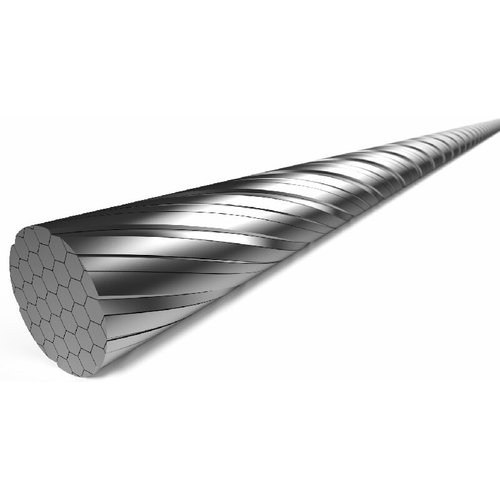 Elvedes Übertragungskabel 4.000 mm 7 x 7 Adern Edelstahl slick ø1,1 mm Kopf ø4,5 x 4,5