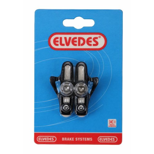 Elvedes Ein Paar Bremsbeläge plus Türen Alu-Ein Paar Bremsbeläge Shimano