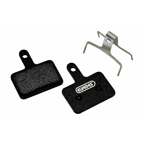 Elvedes Paar Fahrradbremsbeläge Metall/Carbon Shimano BR-M375, M415-M495, M51, M525