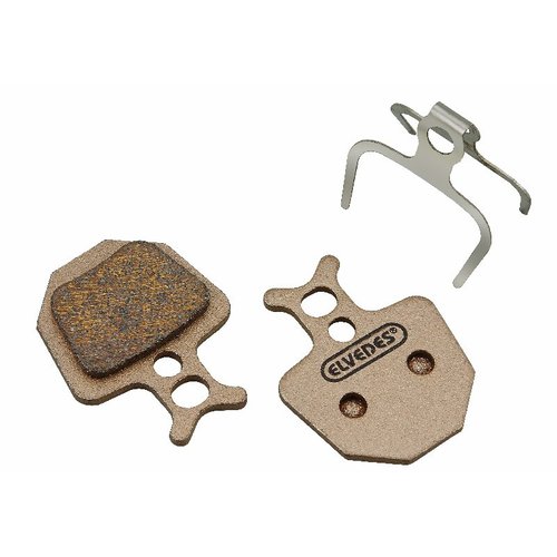 Elvedes Paar metallischer Fahrradbremsbeläge Formula Oro (K18)