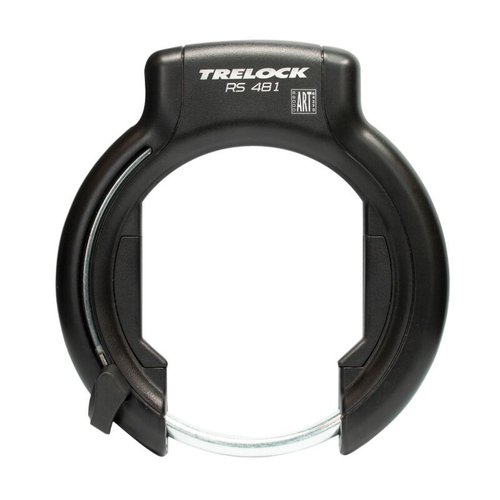 Trelock Hufeisenförmiges Fahrradschloss mit einer Rahmenbreite von 106 mm bis 112 mm (Reifenabstand 92 mm) RS481