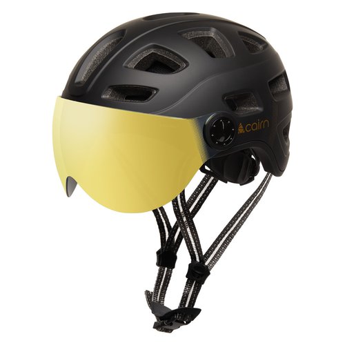 Cairn Fahrradhelm mit Led-Sucher und USB Quartz