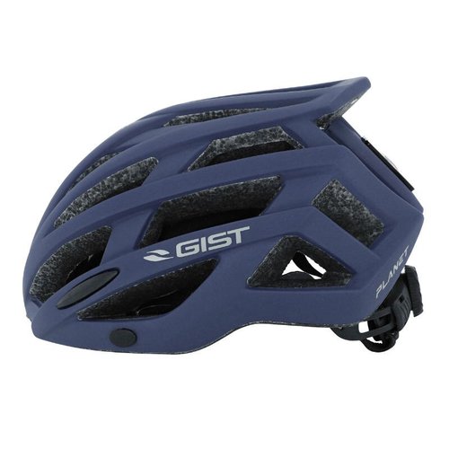 Gist Fahrradhelm mit Rändelradverstellung und integrierter Beleuchtung E-Bike Planet Urban In-Mold