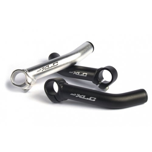XLC Gebogene Fahrradlenker-Endkappe aus Aluminium BE-A01