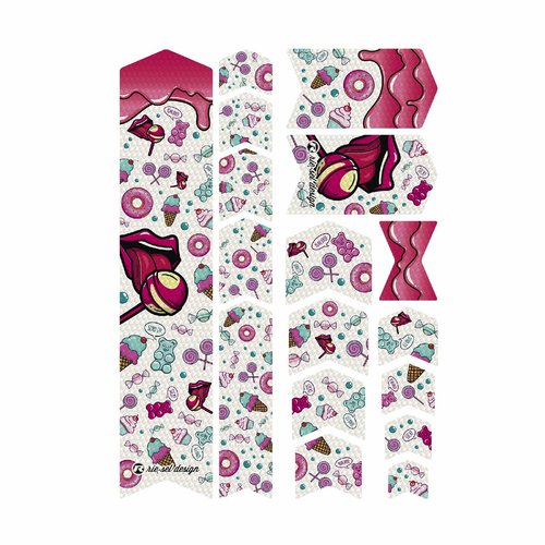Riesel Design Kit Rahmenschutzfolie Frame:Tape 3000 Candy