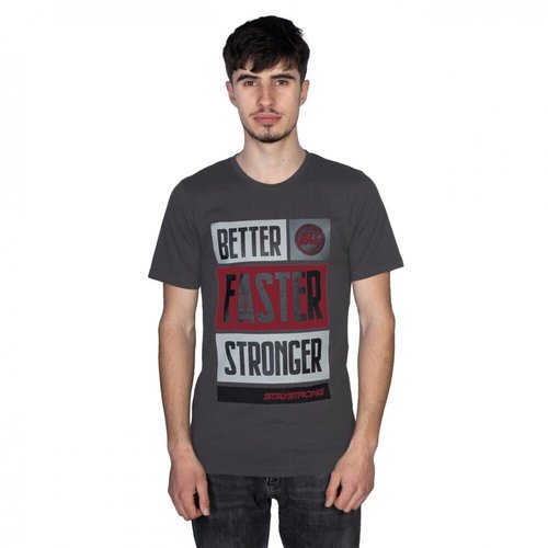 Stay Strong T-Shirt BFS - Charcoal