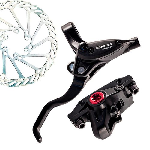 Clarks Hydro-Scheibenbremsen mit Scheibe M2 Postmount