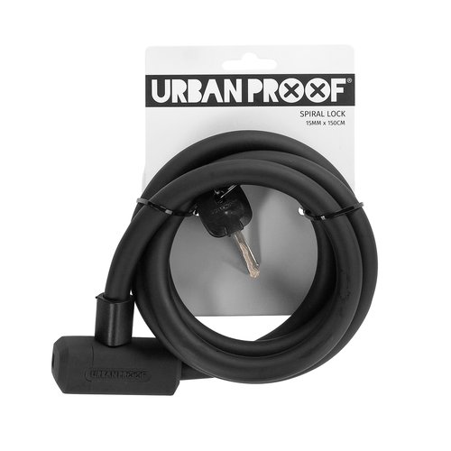 Urban Proof Spiralschloss mit Schlüssel