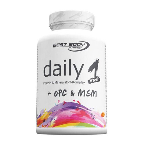 Best Body Nutrition MHD 032024 Daily One 100 Kapseln OPC  MSM