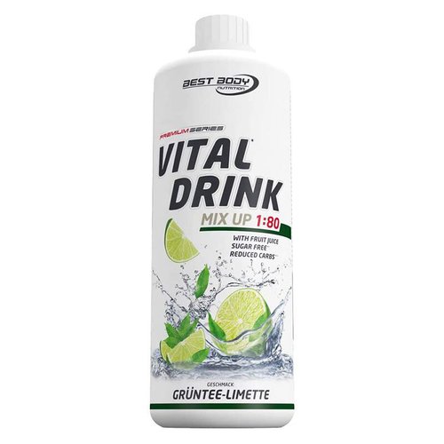 Best Body Nutrition MHD 032024 Vital Drink 1000ml Blutorange