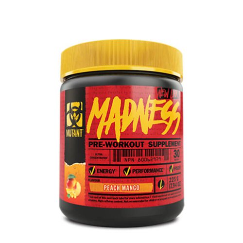Mutant MHD 062024 Madness Booster 225g Peach Mango