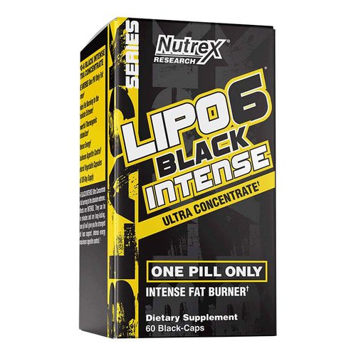 Nutrex Research MHD 062024 Lipo 6 Black Intense Ultra Concentrate 60 Kapseln