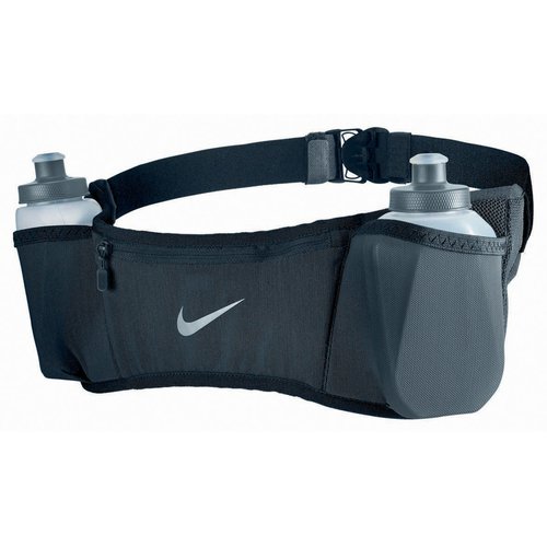 Nike Double Pocket Flask Laufgürtel 3.0 2x300ml 082 - black/black/silver