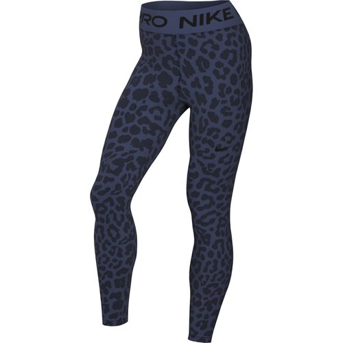 Nike Pro Dri-FIT Wo High-Waisted 7/8 Printed Leggings Damen midnight navy/clear L