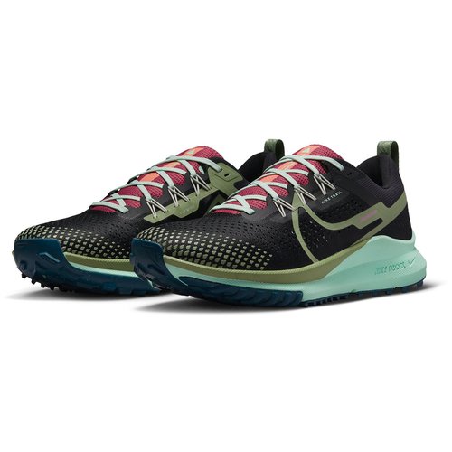 NIKE SPORTSWEAR React Pegasus Trail 4 Trailrunning-Schuhe Herren 004 - black/alligator-canyon rust-mint foam 44