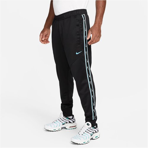Nike Sportswear Repeat Jogginghose Herren 011 - black/black/baltic blue M