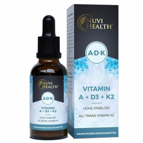 Nuvi Health Vitamin A  D3  K2 Tropfen 50ml
