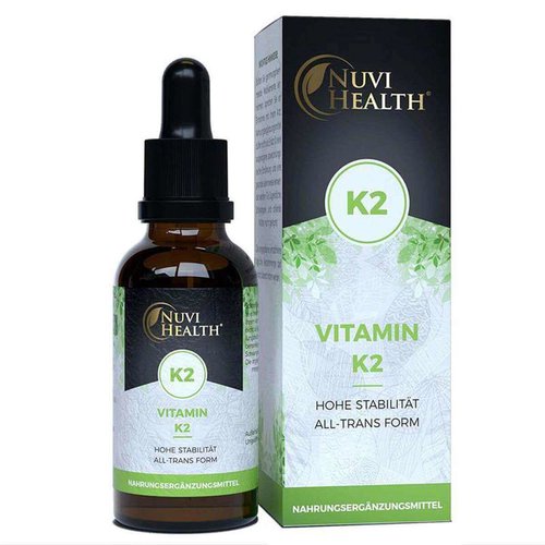 Nuvi Health Vitamin K2 MK7 - 200 g 1700 Tropfen  50 ml