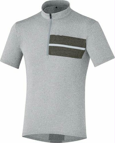 Shimano Trikot  Pavement Jersey Herren Grau XXXL