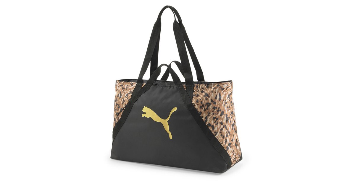 Puma AT Ess Shopper Story Pack Tasche Damen black/safari glam