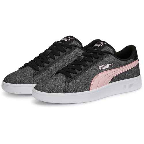 Puma Smash v2 Glitz Glam Sneaker Kinder black/almond blossom 35.5