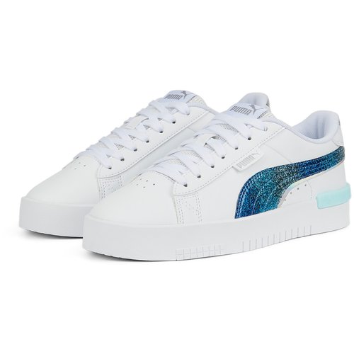 Puma Jada Night Out Sneaker Damen white/royal/silver/light aqua 36