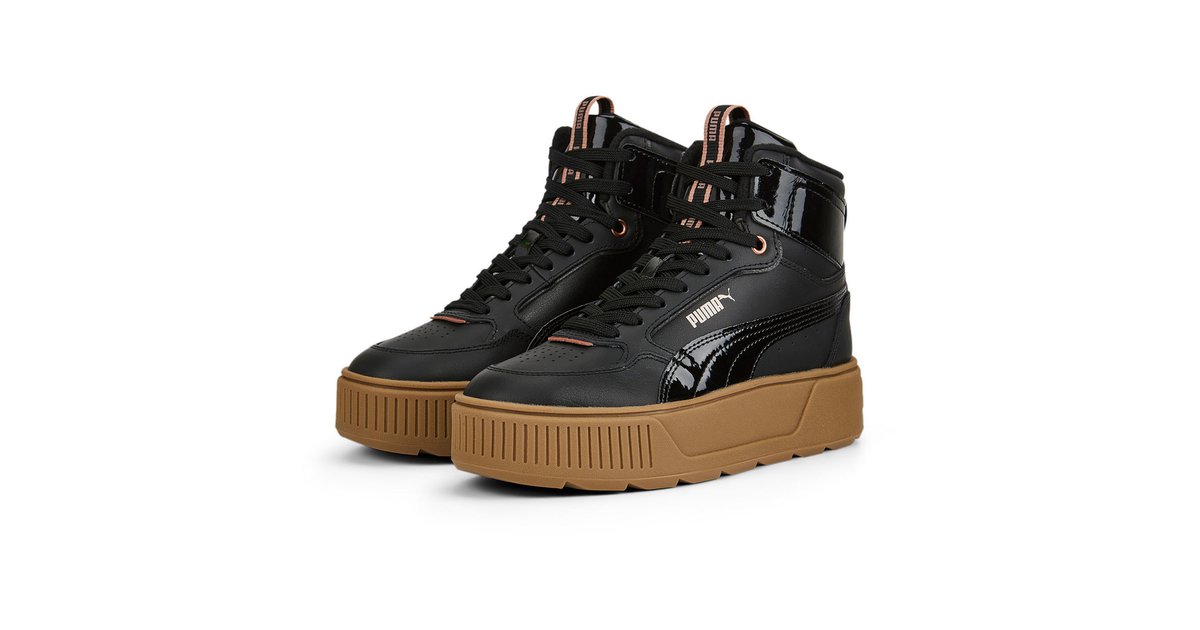 Puma Karmen Rebelle Mid-Top Winterized Plateau Sneaker gefüttert Damen ...