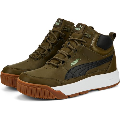 Puma Tarrenz SB II Puretex Leder-Sneaker Unisex deep olive/black/dusty green 41