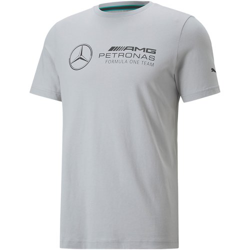 Puma MAPF1 Mercedes Motorsport ESS Logo T-Shirt Herren 02 - mercedes team silver M