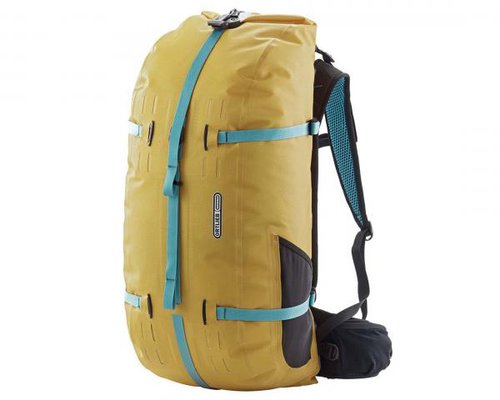 Ortlieb Atrack 45 liter wasserdichter Rucksack - PVC frei | mustard