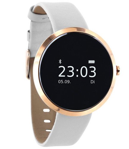 Xlyne X-Watch SIONA XW FIT Pulsuhr für Damen mit Blutdruckmessung Smartwatch (3,7 cm/1 Zoll, iOS und Android) eleganter Damen Fitness Tracker, 3-tlg., Schritte, Kalorien, Abnehmhilfe, Nachrichten, iOS & Android