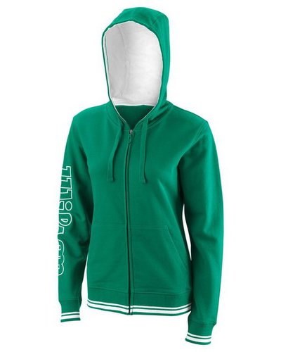 Wilson Trainingsjacke Damen Tennis-Sweatjacke W TEAM II FZ HOODY