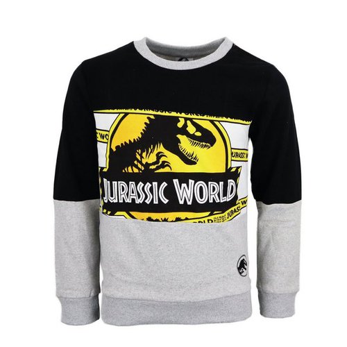 Jurassic World Sweater T-Rex Kinder Jungen Pullover Dino Gr. 116 bis 146, 100% Baumwolle