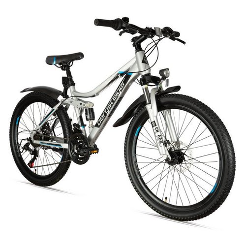 Bergsteiger Kinderfahrrad Broome 24, 26 Zoll, 21 Gang Shimano Shimano Tourney Schaltung Schaltwerk, Kettenschaltung