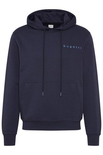 Bugatti Kapuzensweatshirt 8950-35070 Rundhals-Ausschnitt, Körpernahe Passform durch Modern Fit