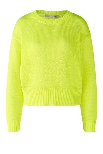 Oui Sweatshirt Pullover, safety yellow