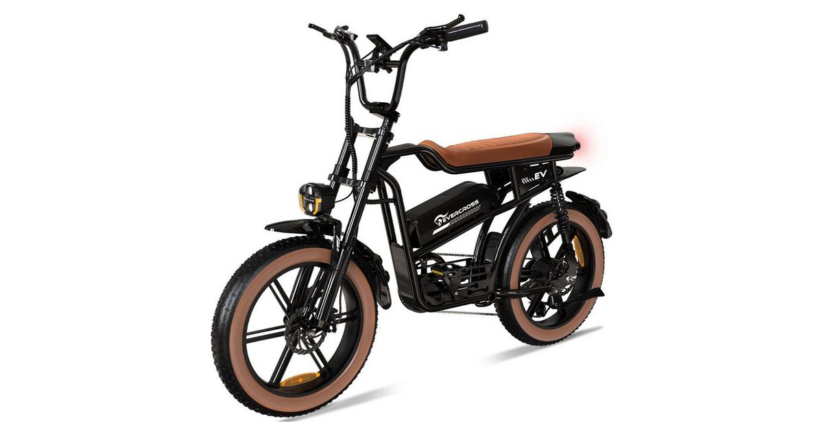 Evercross Tech EBike EK30 20” x 4,0 fette Reifen MTB, 48V 15AH Removable Battery, 7 Gang