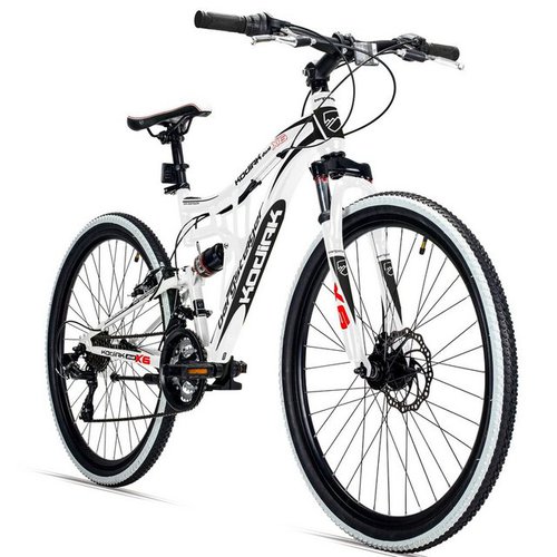Bergsteiger Mountainbike Kodiak 26, 29 Zoll Mountainbike, geeignet ab 150 cm, 21 Gang Shimano Tourney RD-TY300 Schaltwerk, Kettenschaltung