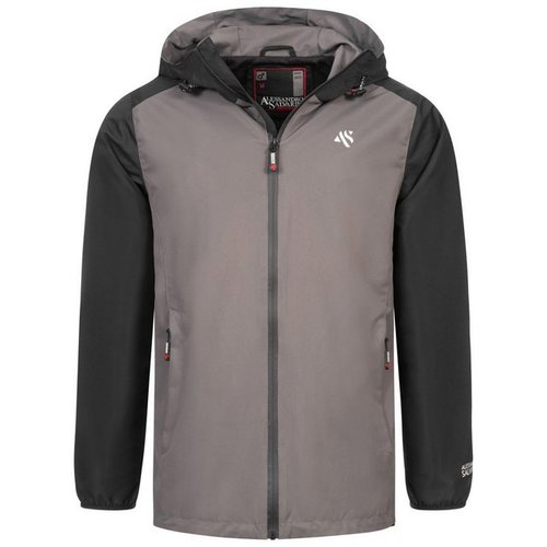 Alessandro Salvarini Regenjacke ASBicolo mit wasserdichtem Reißverschluss