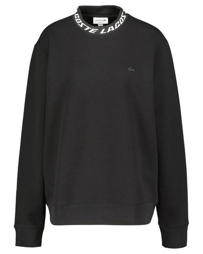 Lacoste Sweatshirt Herren Sweatshirt mit Logo-Kragen (1-tlg)
