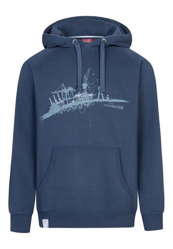 Derbe Hoodie Hafenschiffer Herren Kapuzenpullover (1-tlg)